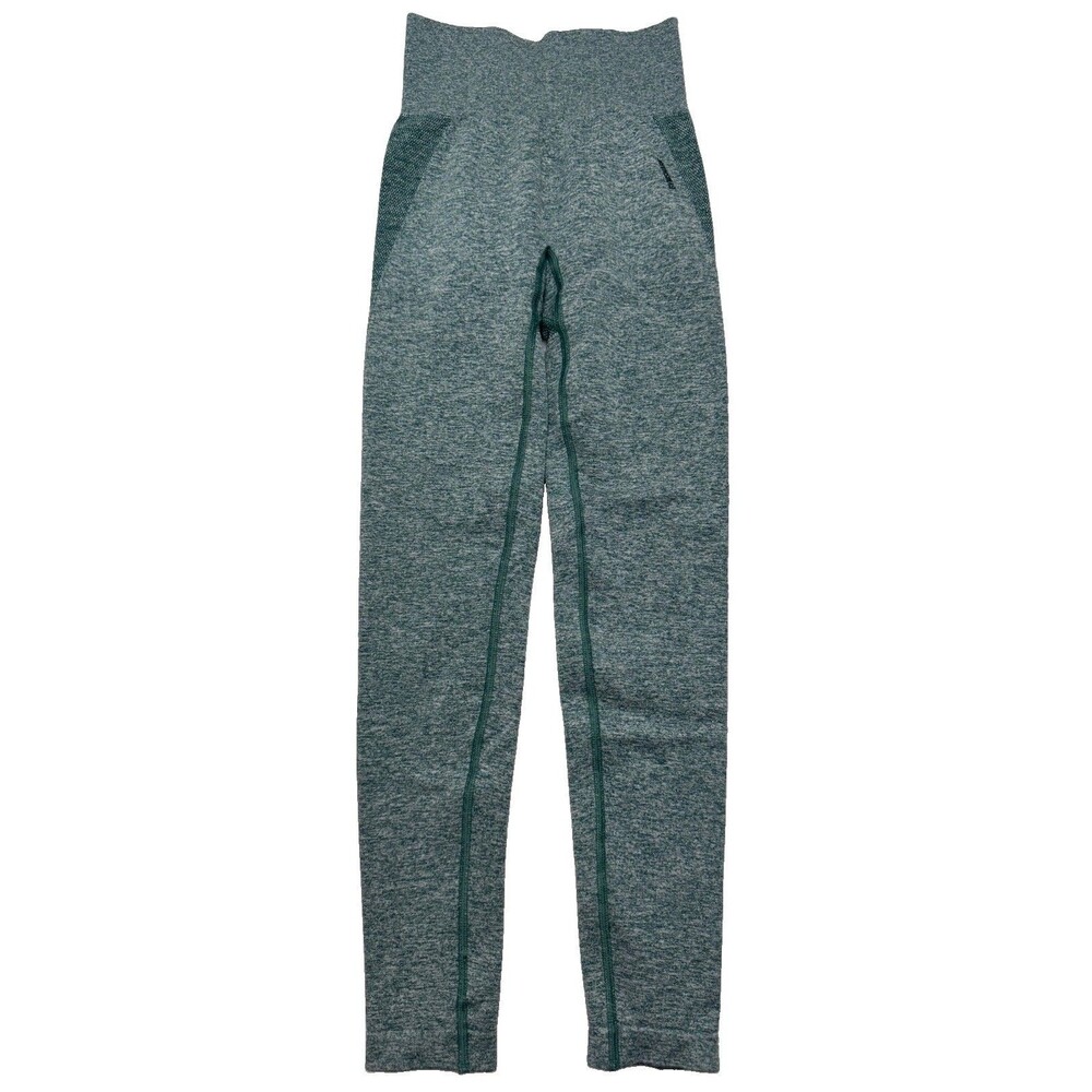 Gymshark Women's High-Waisted Side Pocket Leggings DH3 Green Small